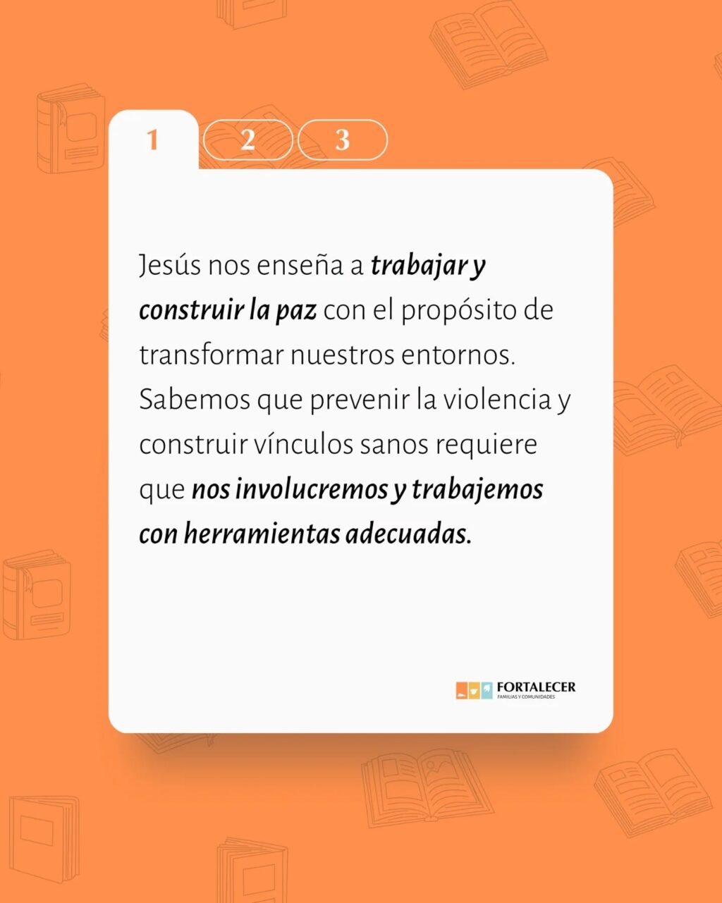 Instagram post from fortalecerfamilias. This post is in position 1.